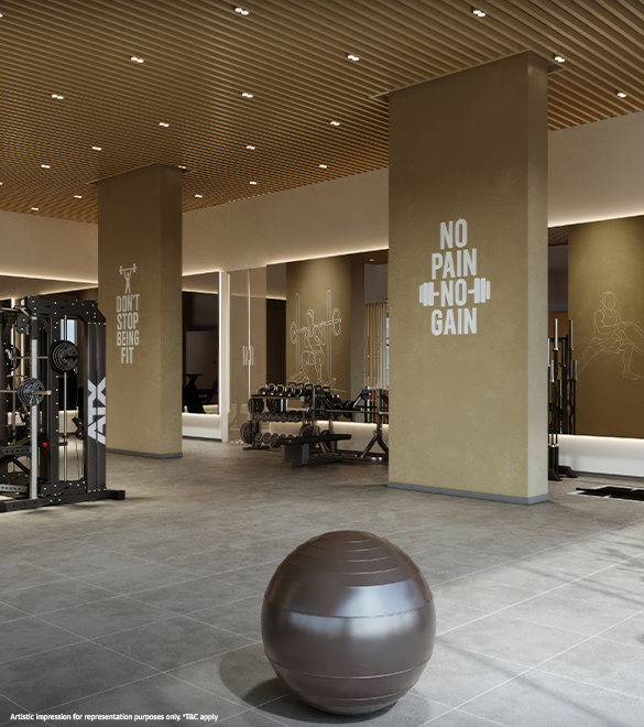 State-of-the-art gymnasium